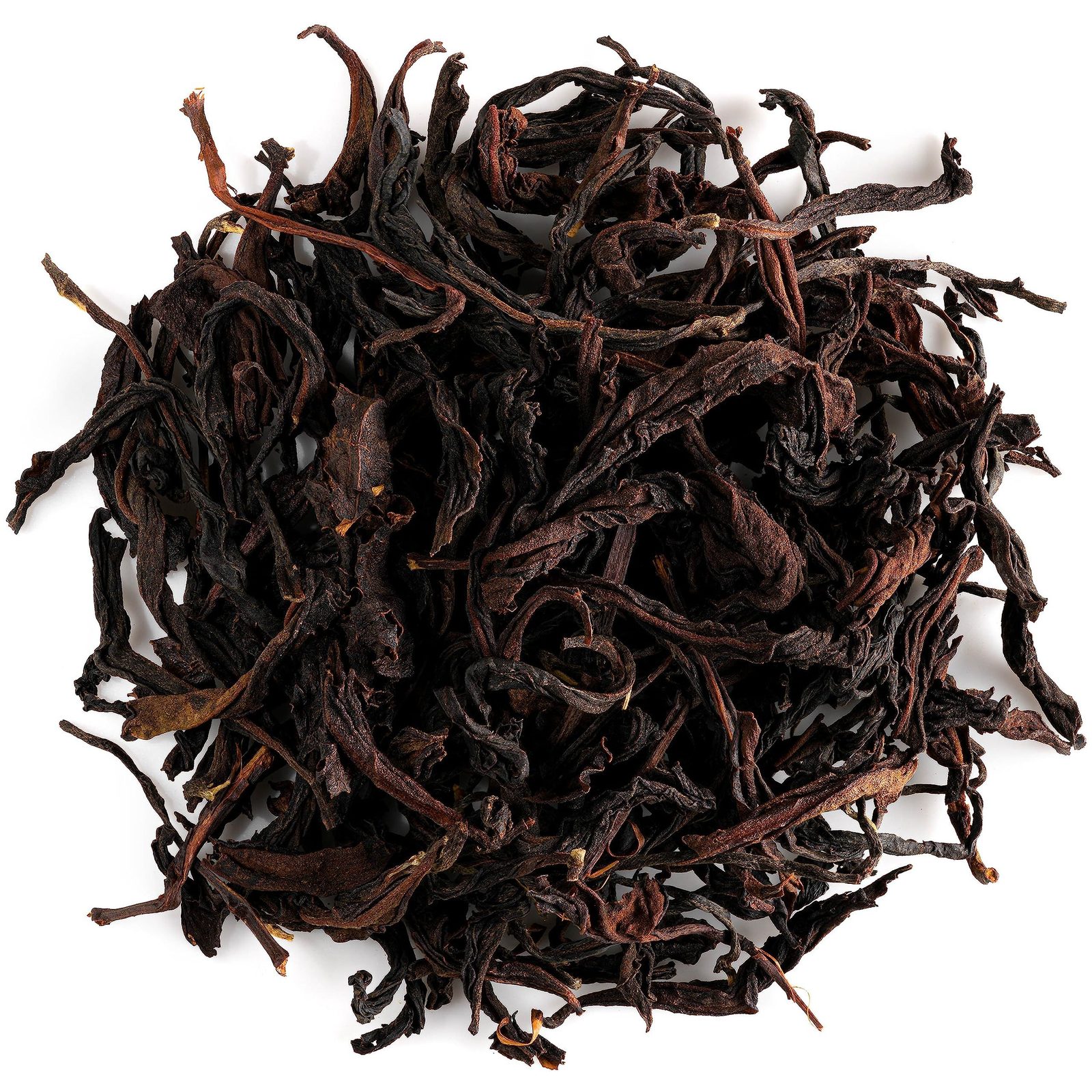 Roasted Da Hong Pao rock oolong tea brewed for gongfu and premium tea service in Dubai restaurants and hotels