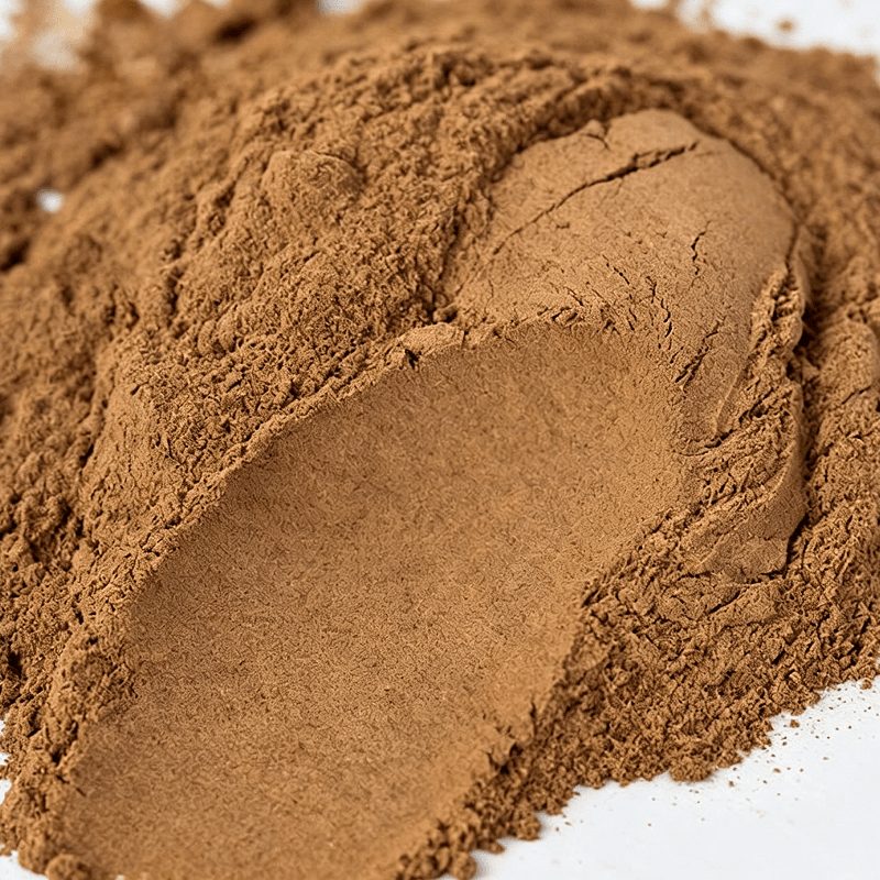 Roasted matcha powder with toasty low-caffeine flavour for cafe lattes in Dubai